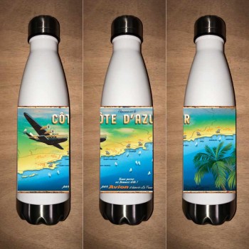 Bouteille isotherme blanche...