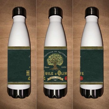 Bouteille isotherme blanche...