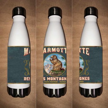 Bouteille isotherme blanche...