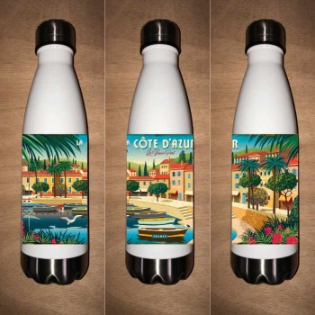 Bouteille isotherme blanche...