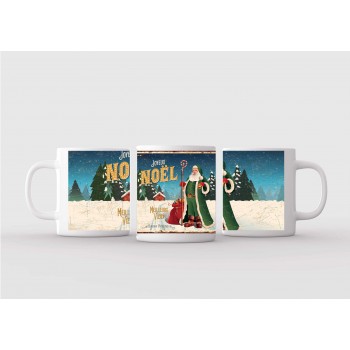 Mug blanc céramique Ø 8,2...