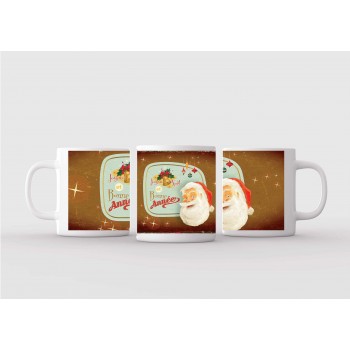 Mug blanc céramique Ø 8,2...