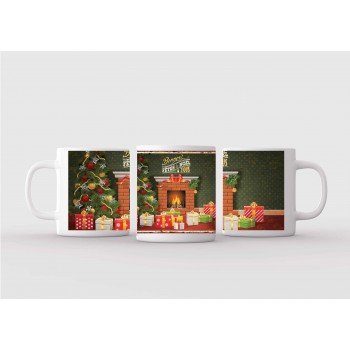 Mug blanc céramique Ø 8,2...