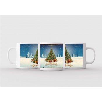 Mug blanc céramique Ø 8,2...