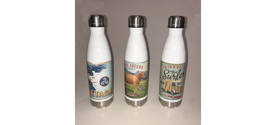 Bouteille Isotherme Vintage - Esprits Vintage